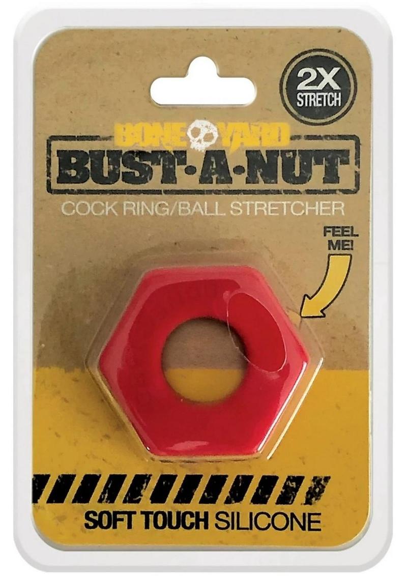 Boneyard Bust A Nut 2x Ball Stretcher Silicone Cock Ring