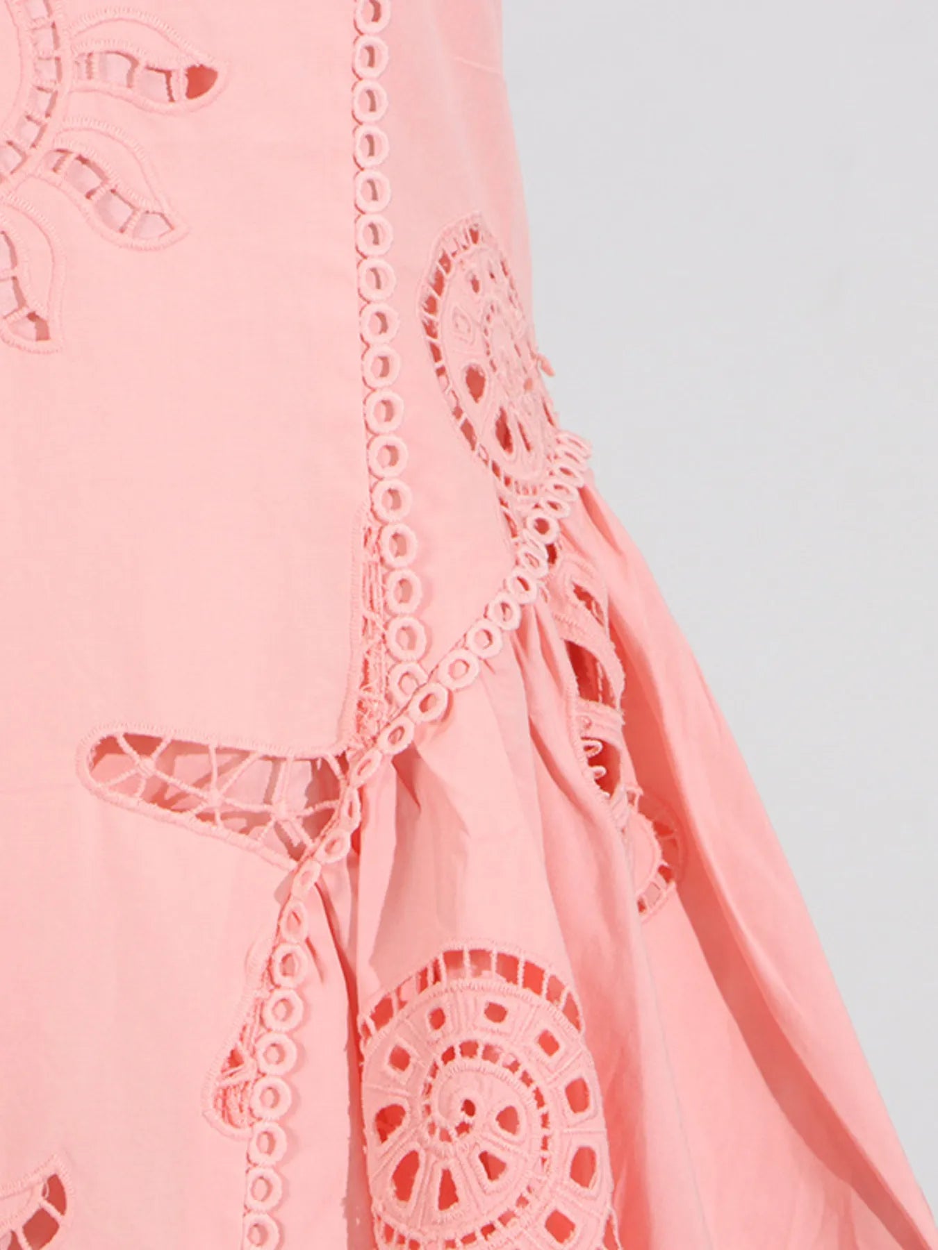 Hollow Out Adjustable Strap Mini Dress