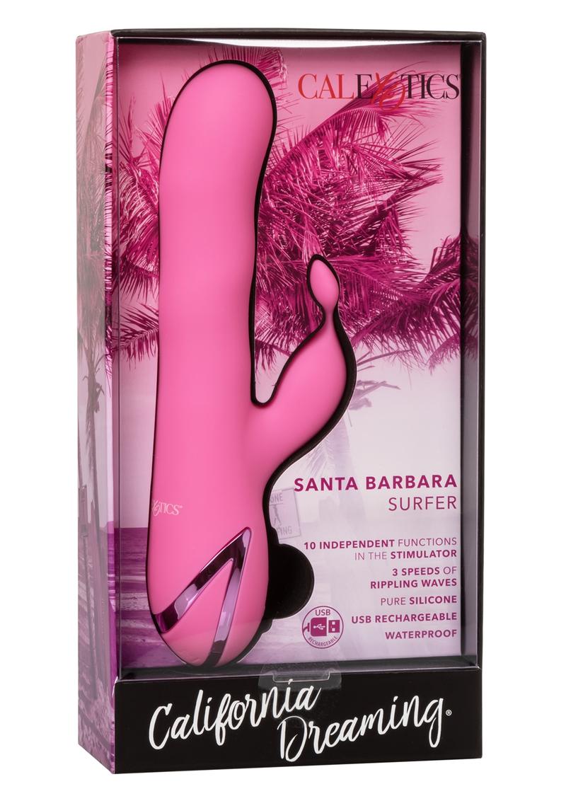 California Dreaming Santa Barbara Surfer Silicone Rabbit Vibrator