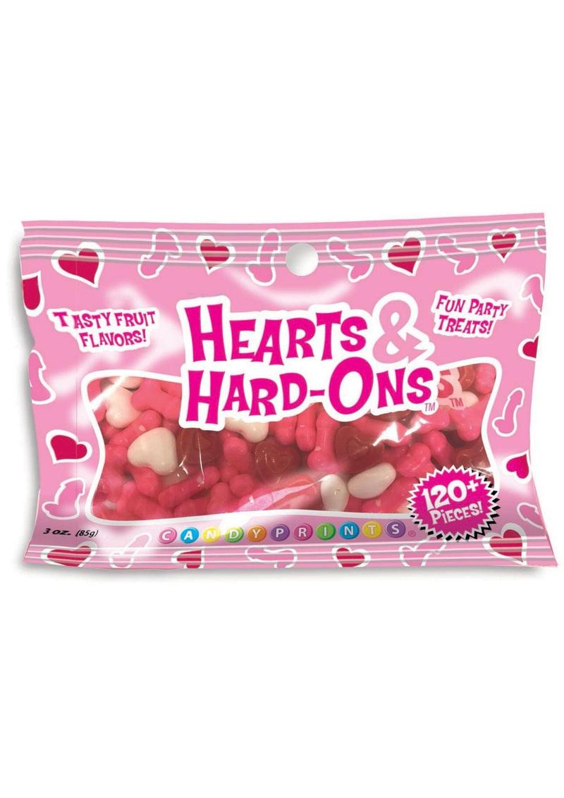 CandyPrints Hearts And Hard Ons Candy Fruit Flavors