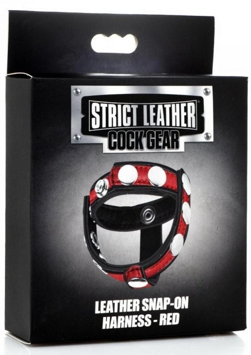 Strict Leather Cock Gear Leather Snap On Harness