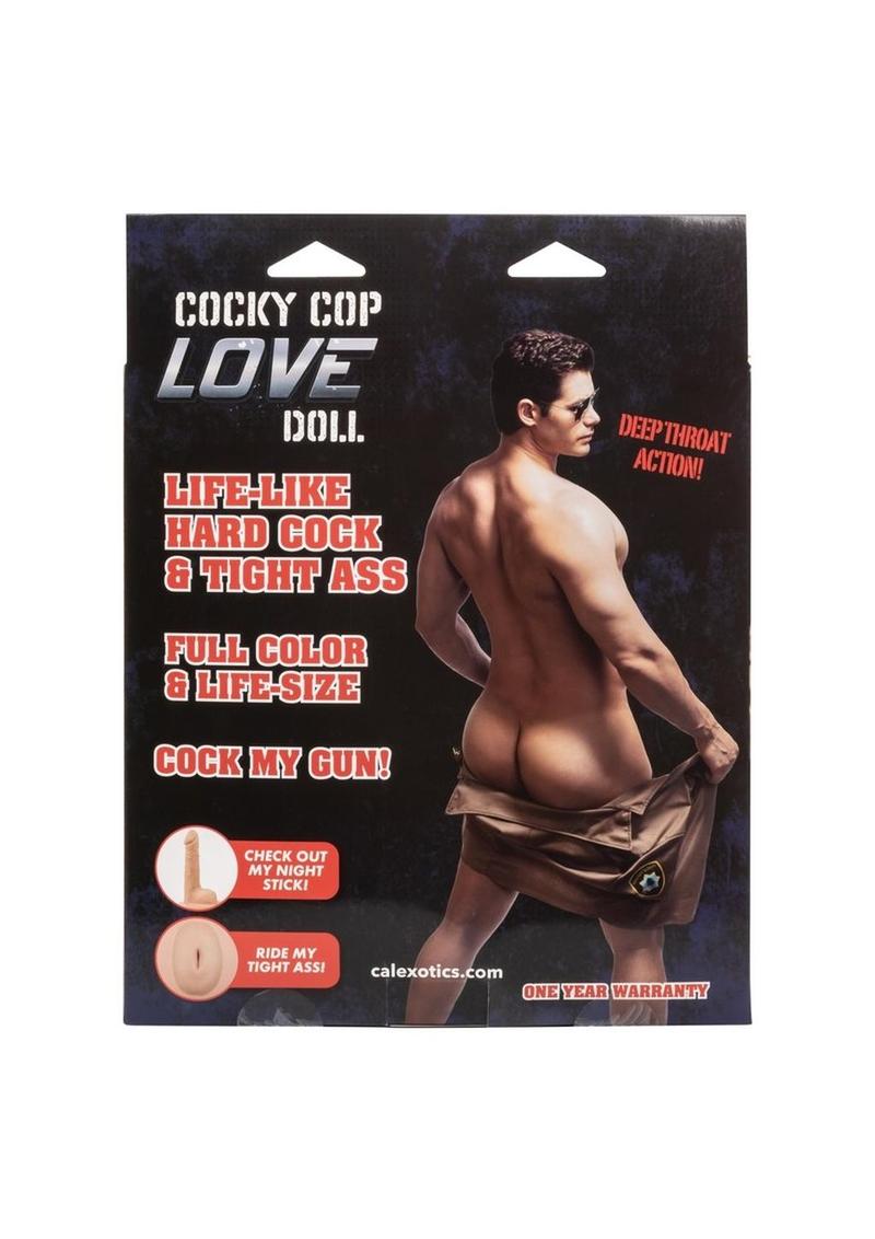 Cocky Cop Love Doll Life-Size Inflatable Police Fantasy