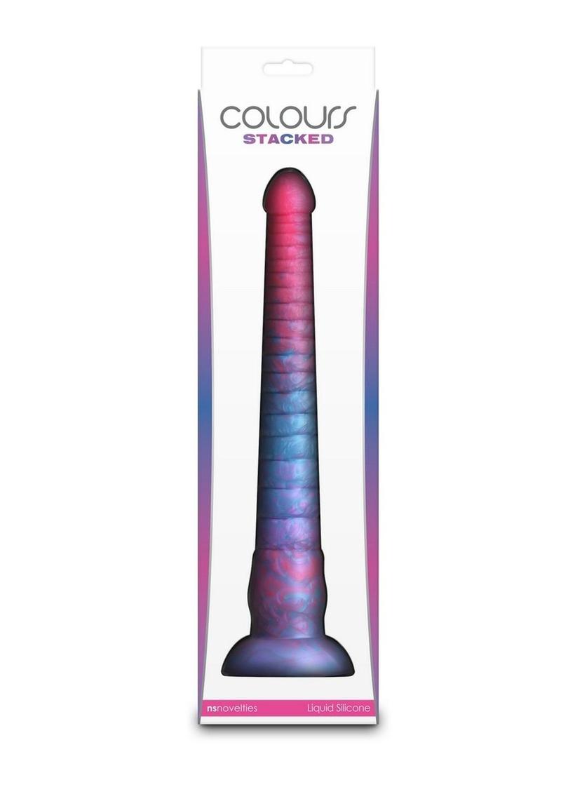 Colours Stacked Waterproof And Premium Silicone Dildo