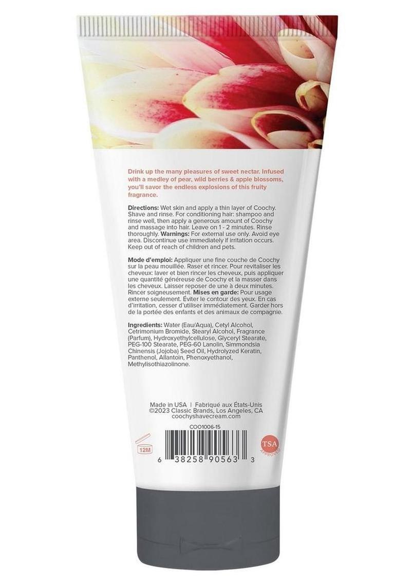 Coochy Shave Cream – Sweet Nectar 5oz Sampler Tube