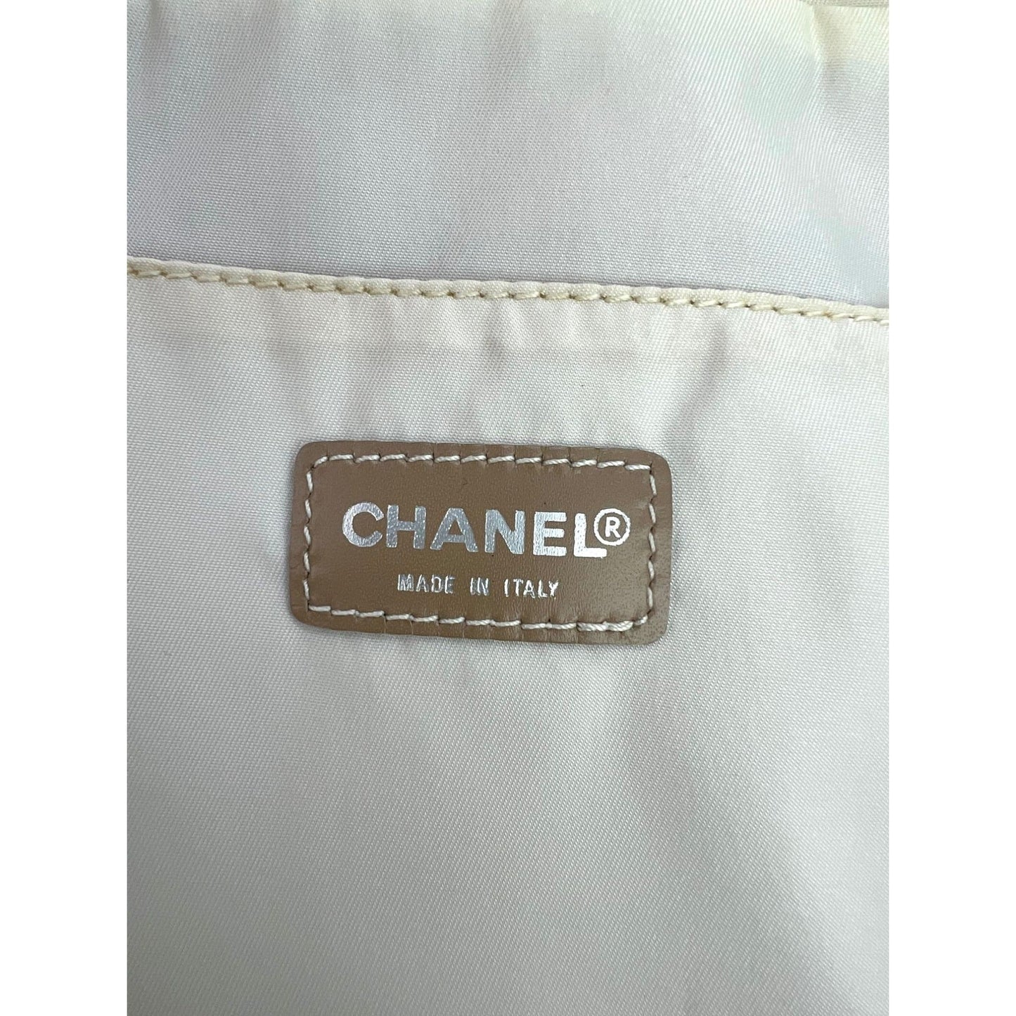 Chanel Canvas Nylon Travel Briefcase Attache Bag