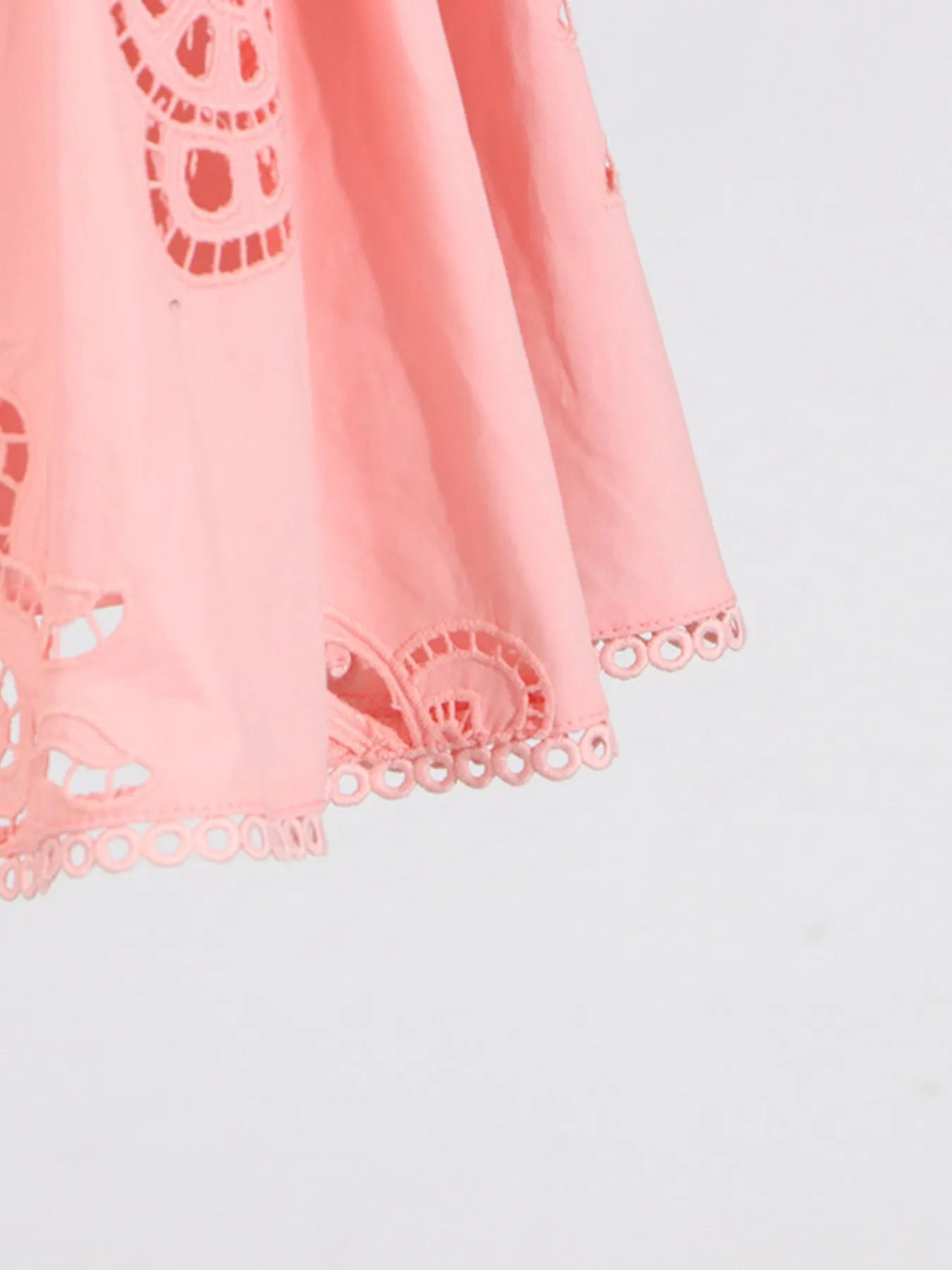 Hollow Out Adjustable Strap Mini Dress