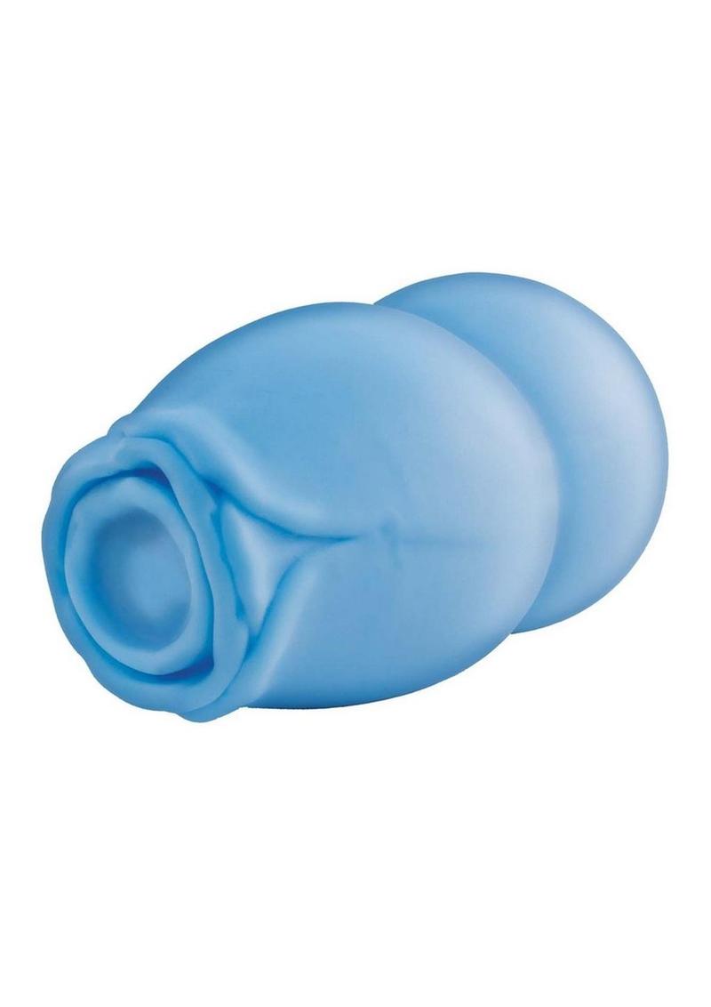 Delite Heated Rose Rechargeable Handheld Masturbator
