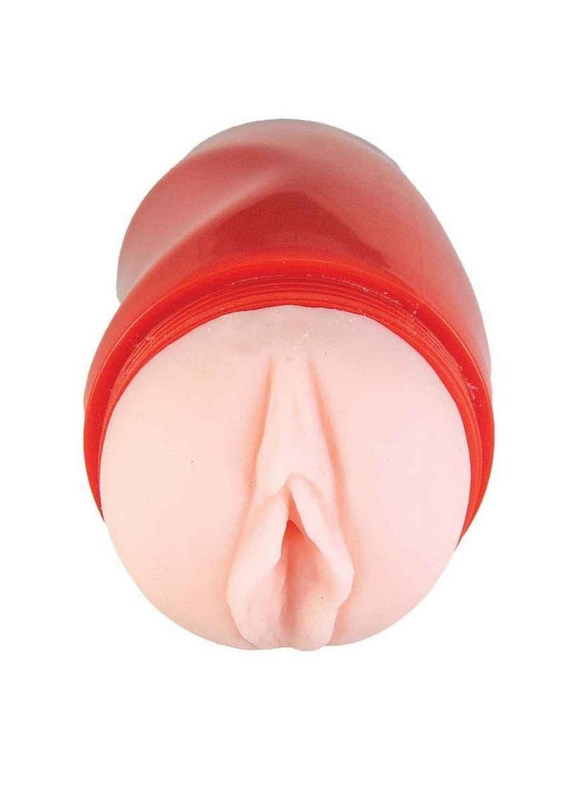 Delite Two Ways Realistic Handheld Masturbator