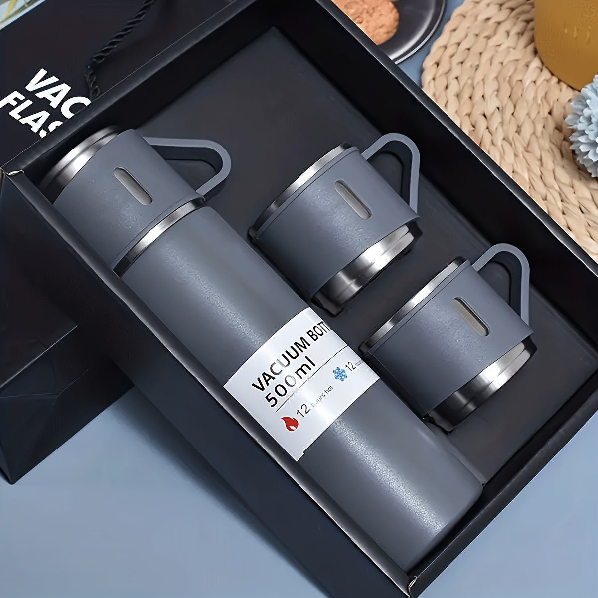 Insulated Gift Box 2 Cups Hot Cold