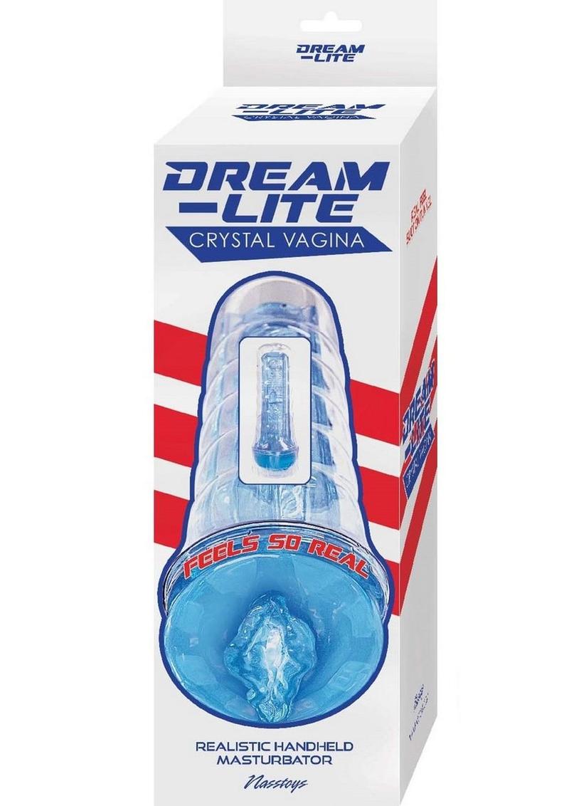 Dream Lite Crystal Vagina Realistic Handheld Masturbator