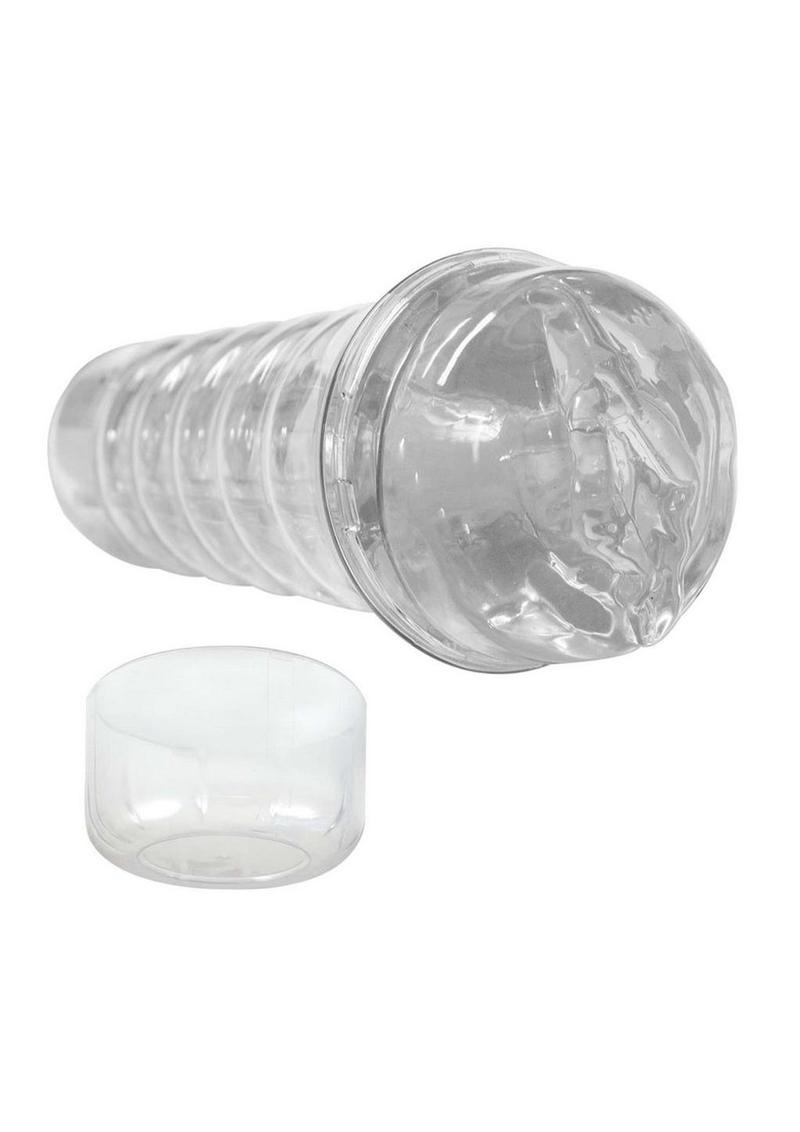 Dream Lite Crystal Vagina Realistic Handheld Masturbator