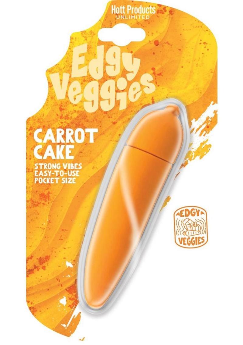 Edgy Veggies Carrot Cake Rechargeable Silicone Vibrator