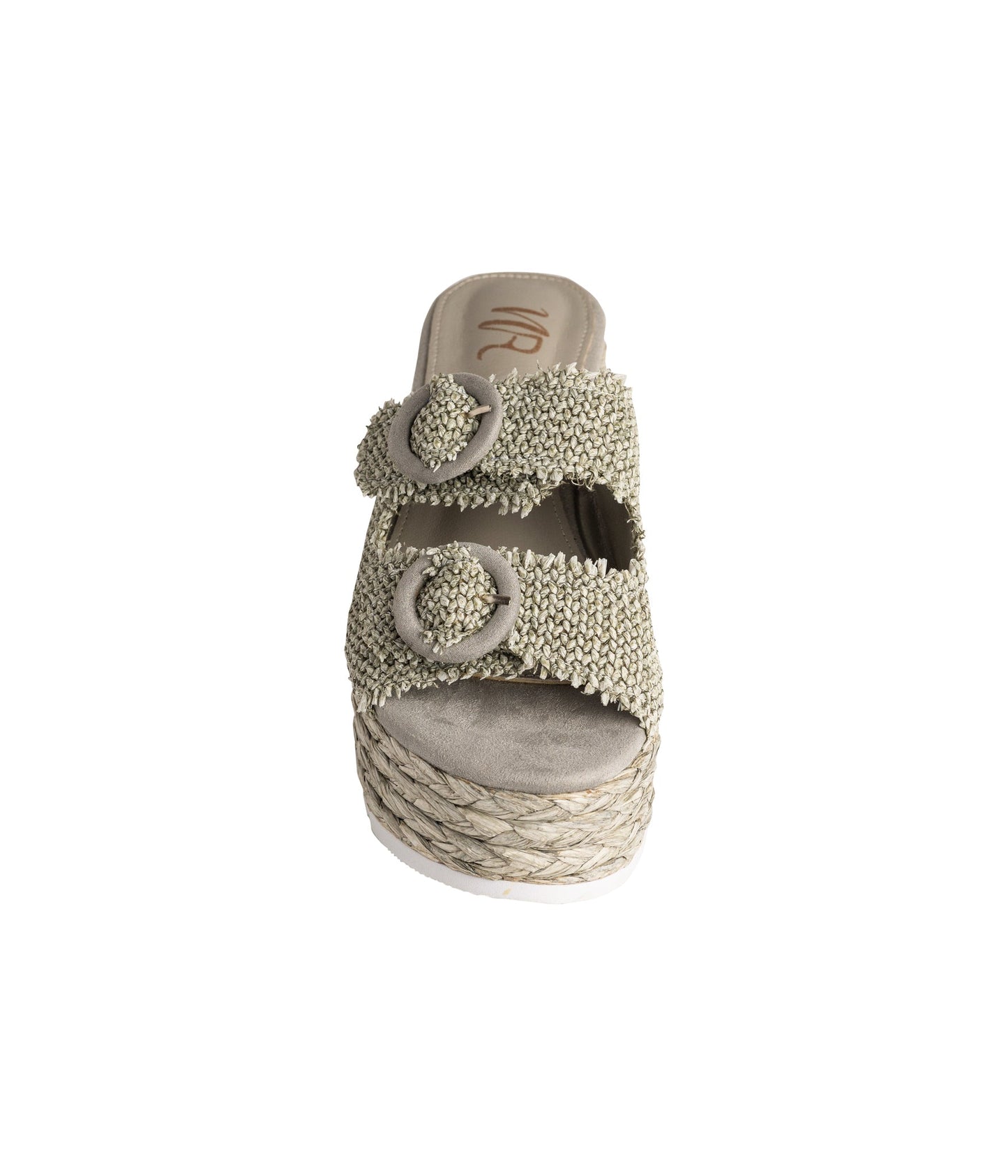 Eriwen Buckle Wedge en bleu sarcelle