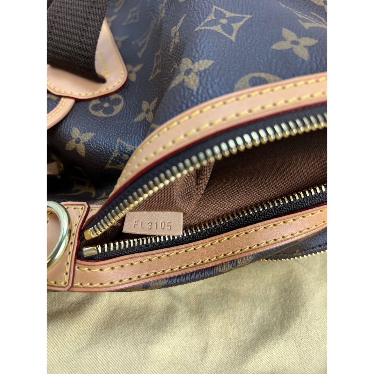 LOUIS VUITTON Bosphore Monogram Canvas Backpack