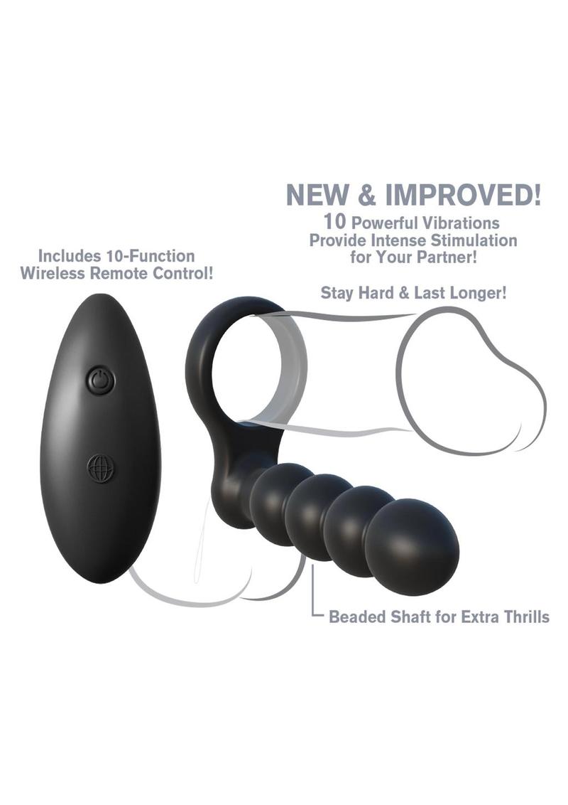 Fantasy C Ringz Silicone Remote Double Penetrator