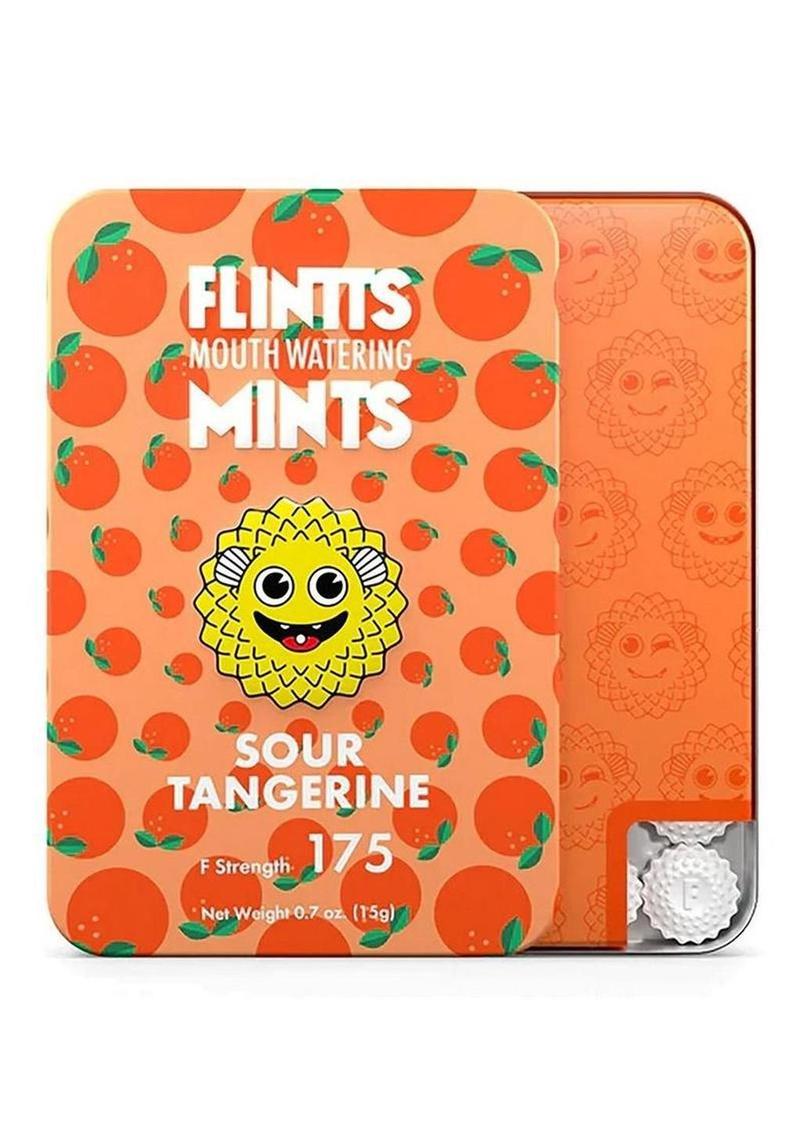Flintts Sour Tangerine Mouth Watering Mints