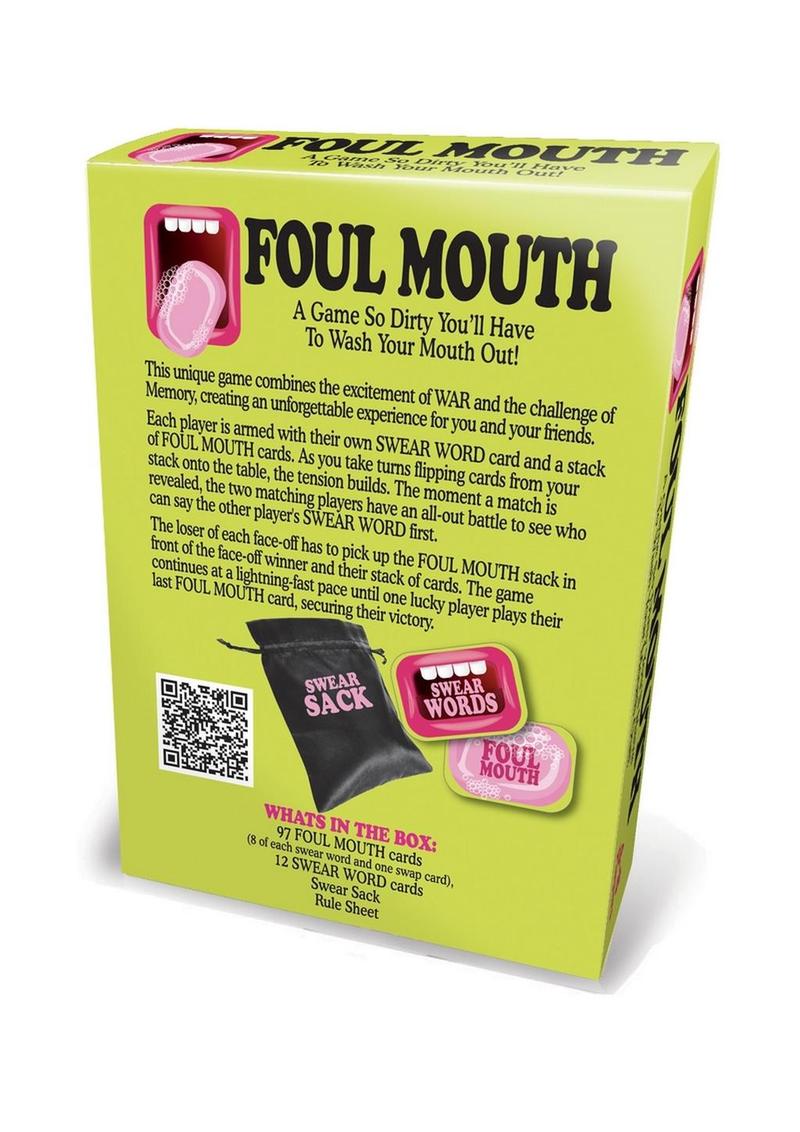 Foul Mouth Card Game Fun Adult Party Game