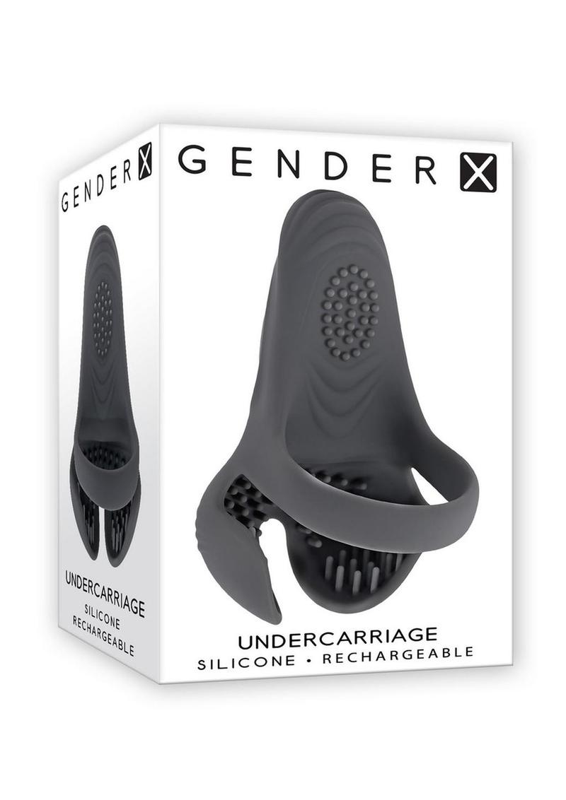Gender X Undercarriage Rechargeable Waterproof Silicone Cock Ring