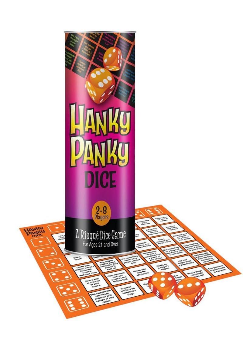 Hanky Panky Dice Game A Risqué Dice Game Adults