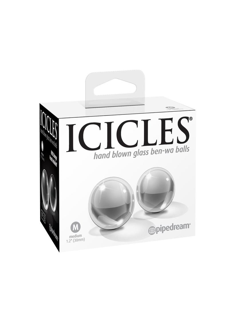 Icicles No 42 Hand Blown Glass BenWa Balls
