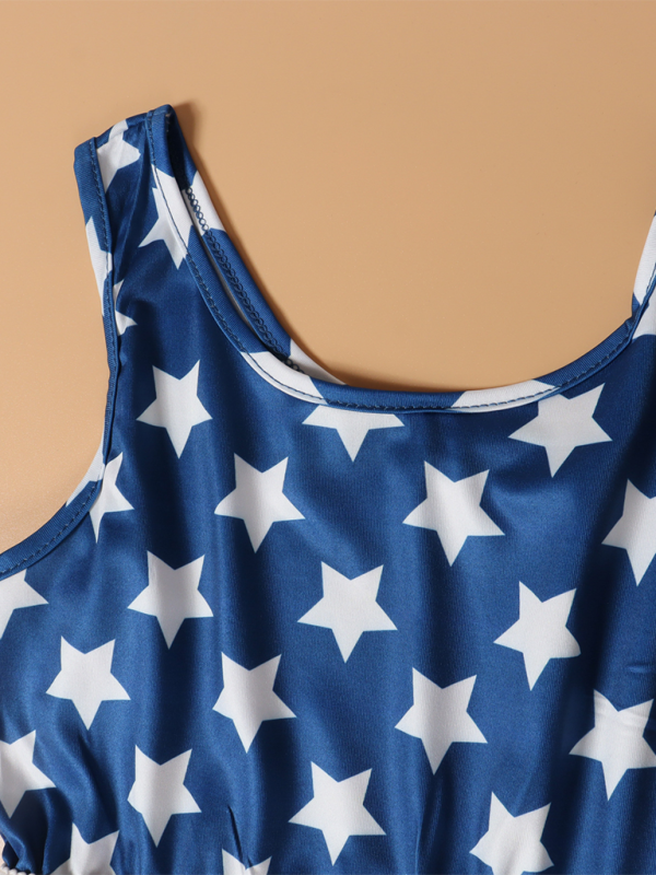 Women's Print Tank Top Dress Maternity Dress