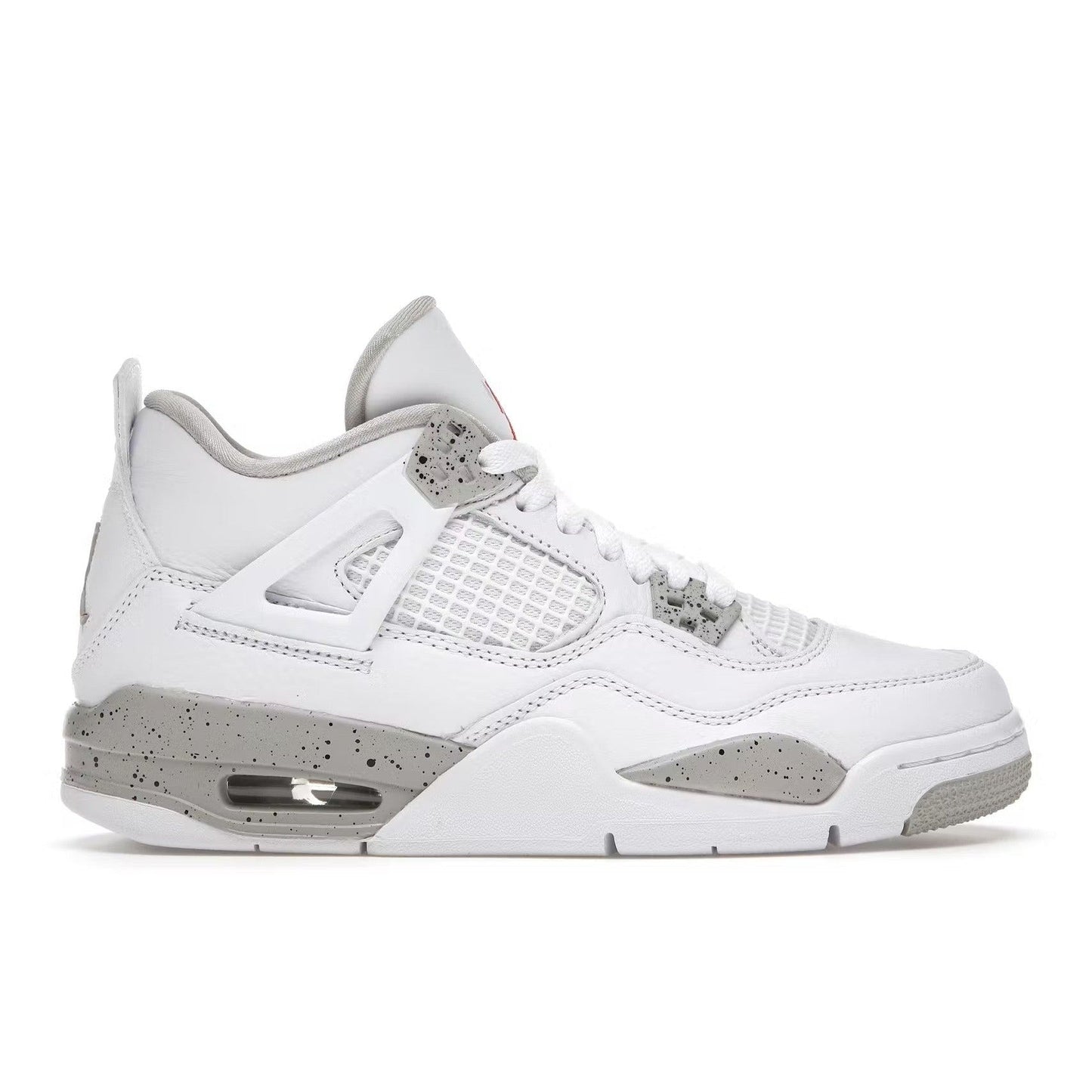 Air Jordan Retro 4 'White Oreo' (GS)