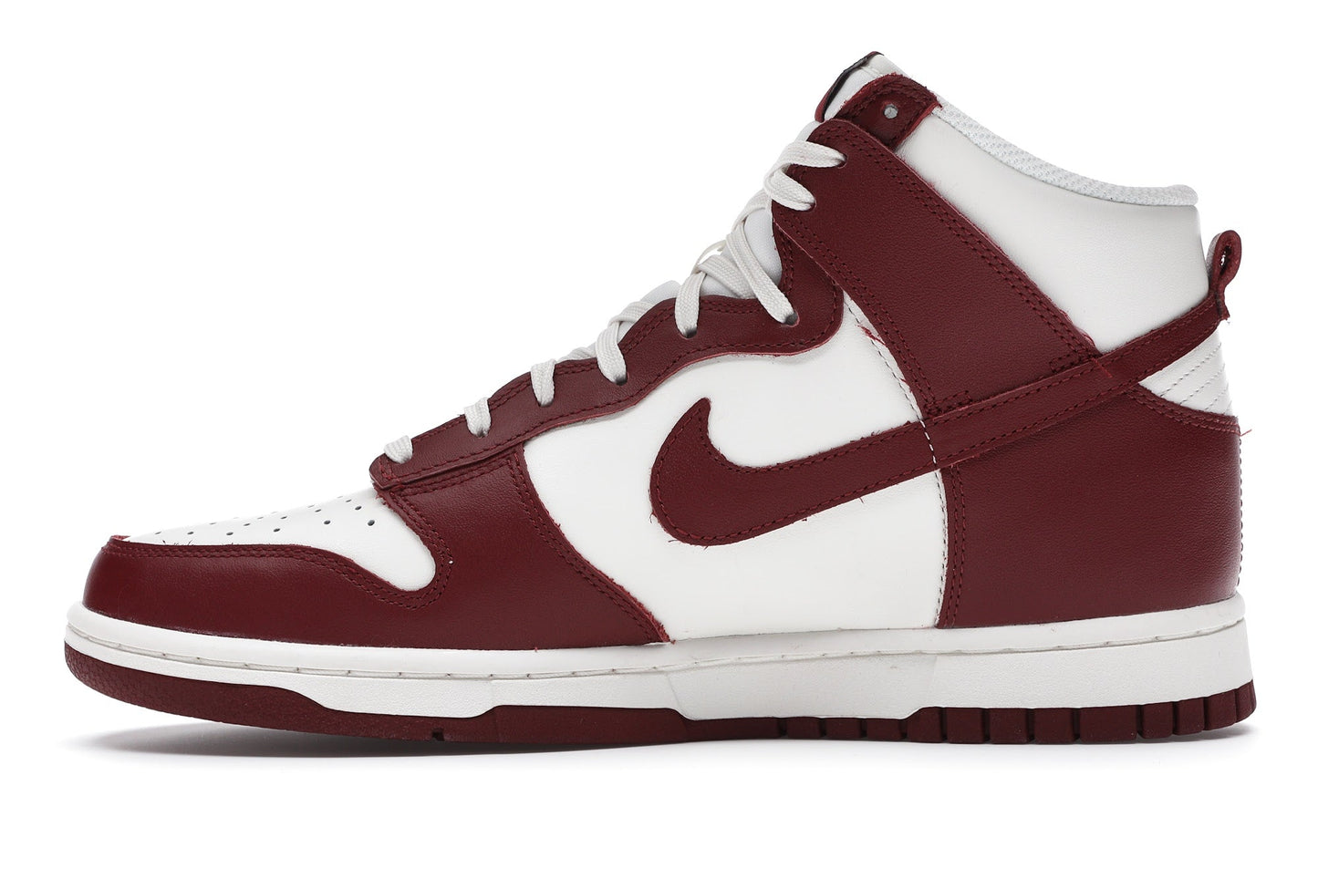 Nike Dunk High Sail Team Rouge (Femme)