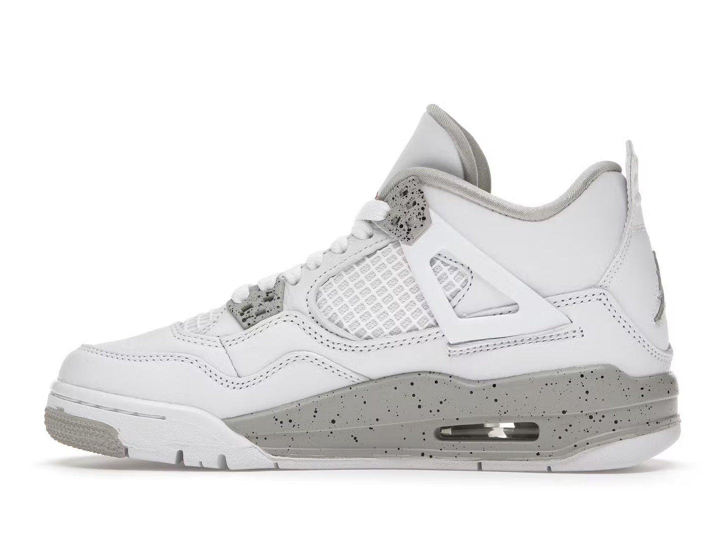 Air Jordan Retro 4 'White Oreo' (GS)