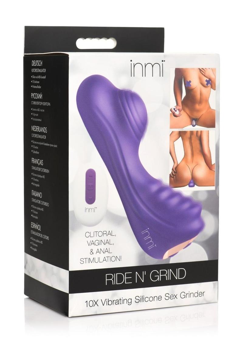 inmi Ride N' Grind 10X Vibrating Clitoral Silicone Sex Grinder