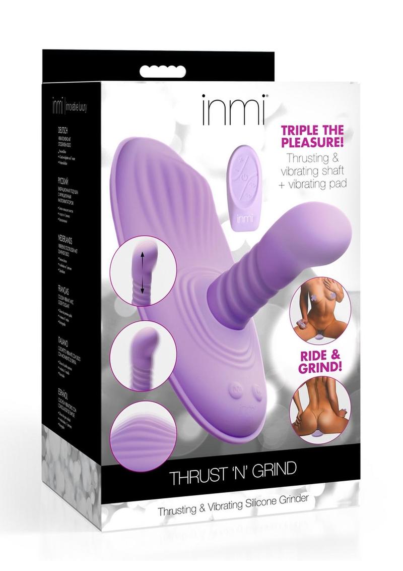 INMI Thrust ‘N’ Grind Thrusting And Vibrating Silicone Pad