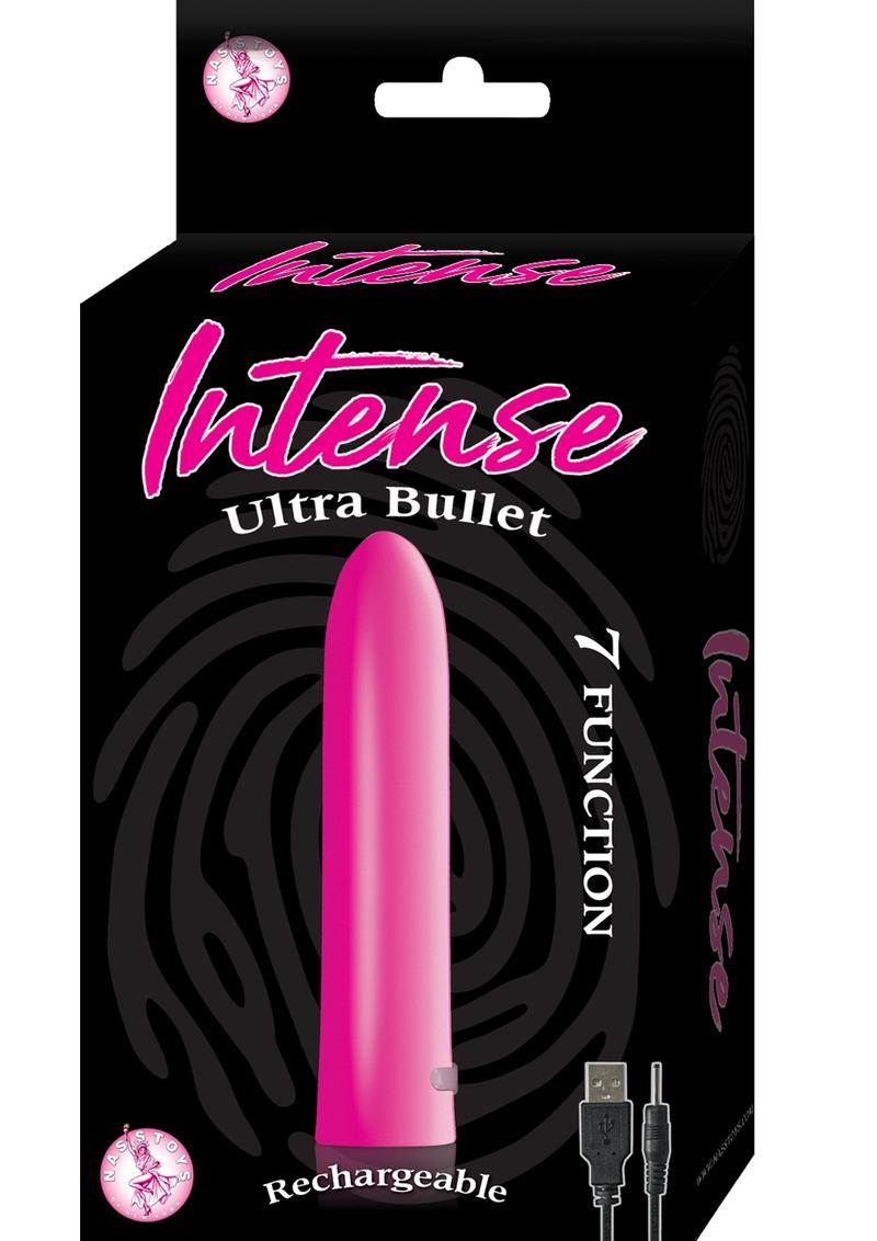 Intense Ultra Rechargeable Bullet Vibrator - Pink