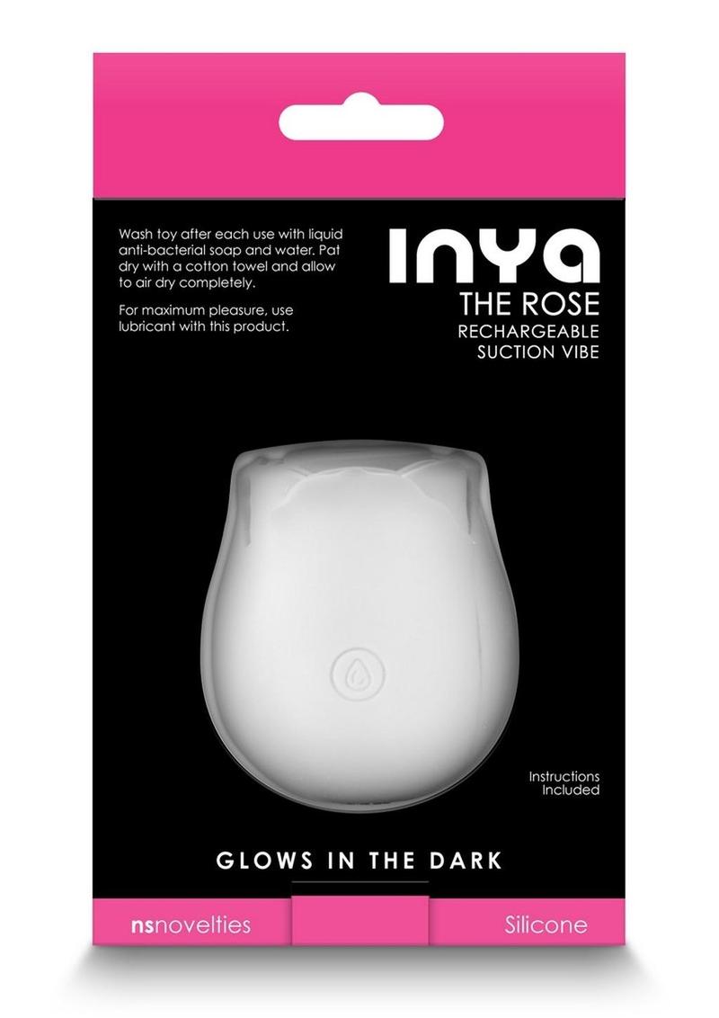 Inya The Rose Rechargeable Silicone Suction Clitoral Stimulator