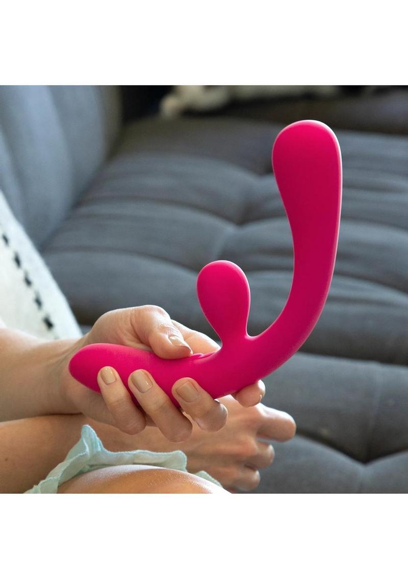 Jimmyjane Reflexx Rabbit 3 Rechargeable Silicone Rabbit Vibrator