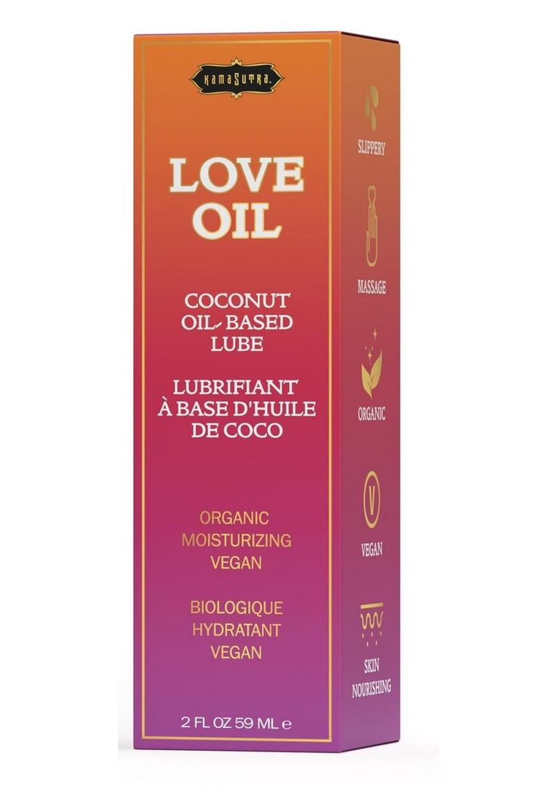 Kama Sutra Love Oil Coconut Oil Based Lubricant