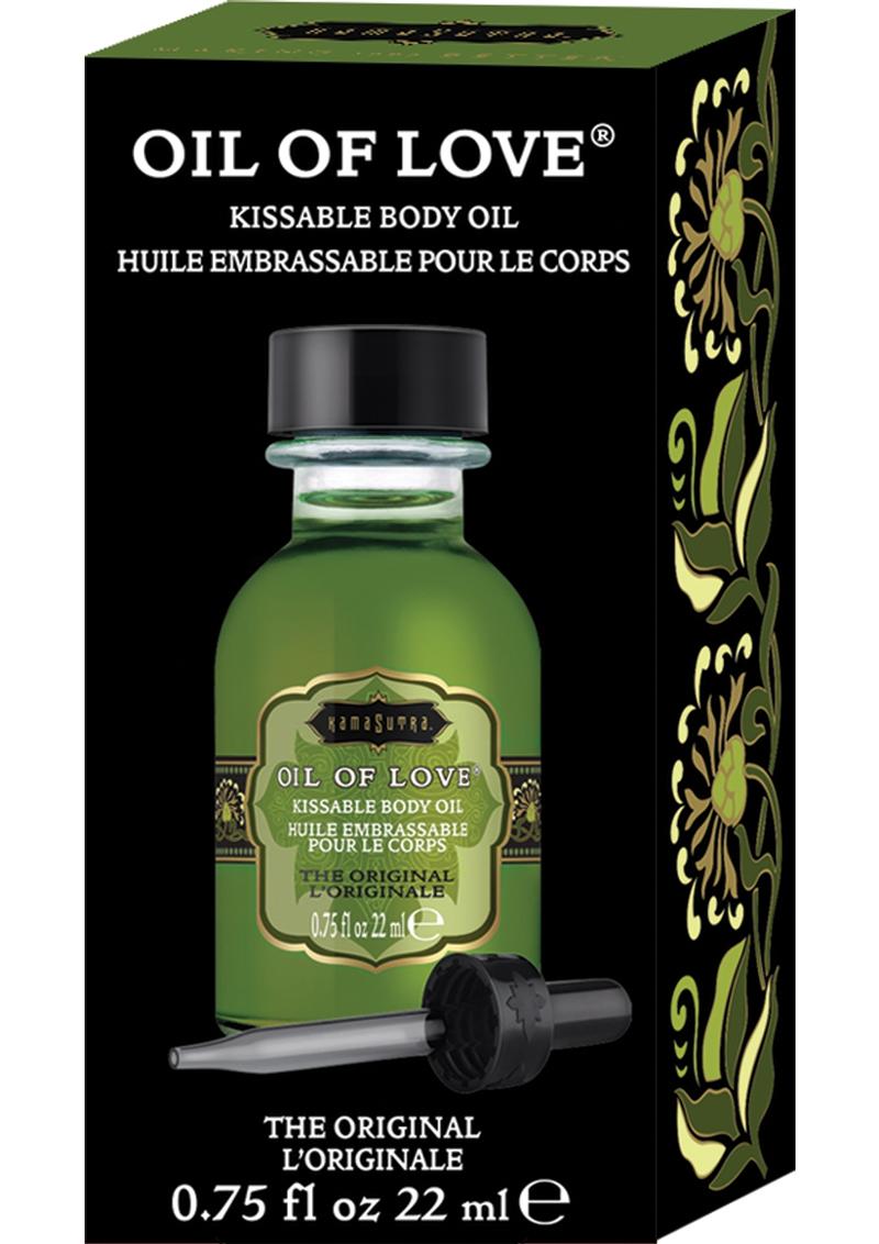 Kama Sutra Oil of Love The Original Kissable Body Oil