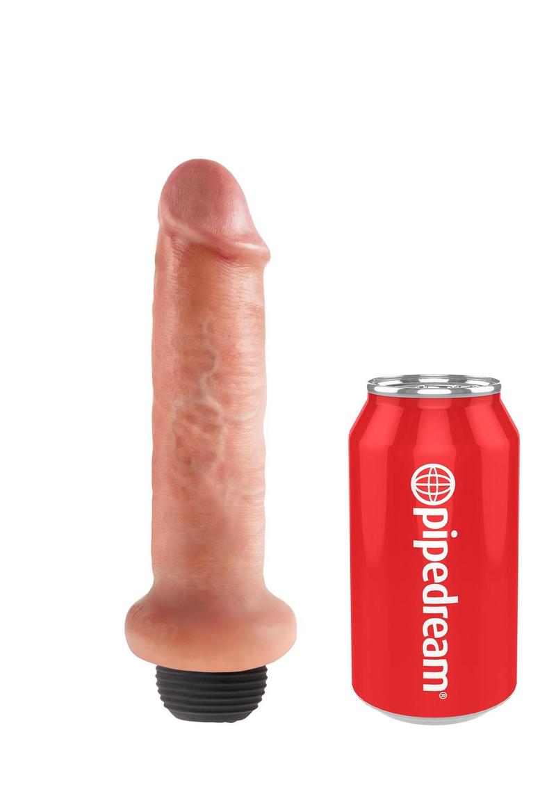 King Cock 6-Inch Squirting Dildo Kit Caramel