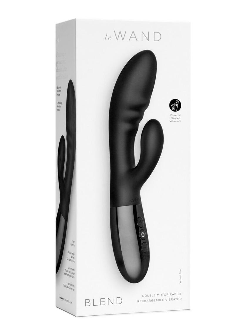 Le Wand Blend Rose Gold Rechargeable Silicone Rabbit Vibrator