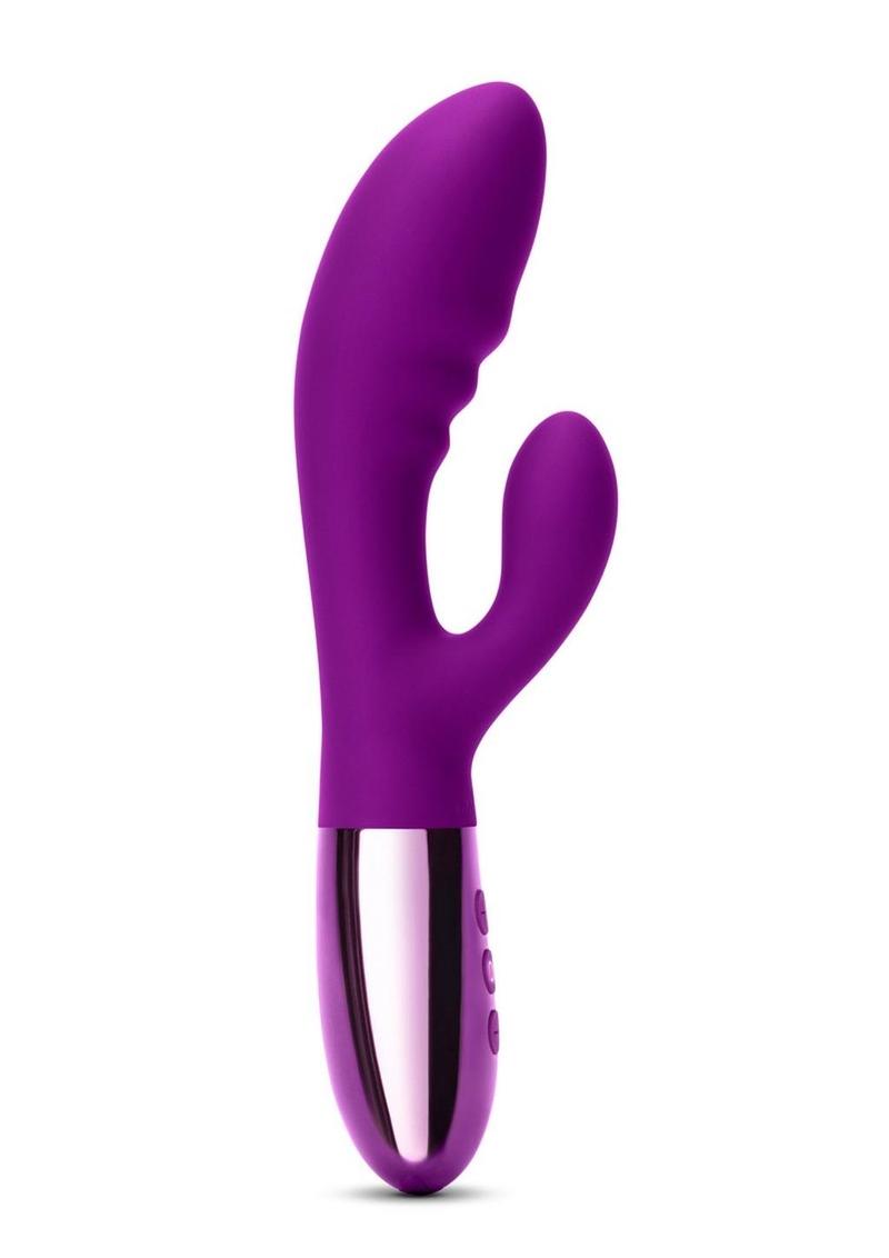 Le Wand Blend Rose Gold Rechargeable Silicone Rabbit Vibrator