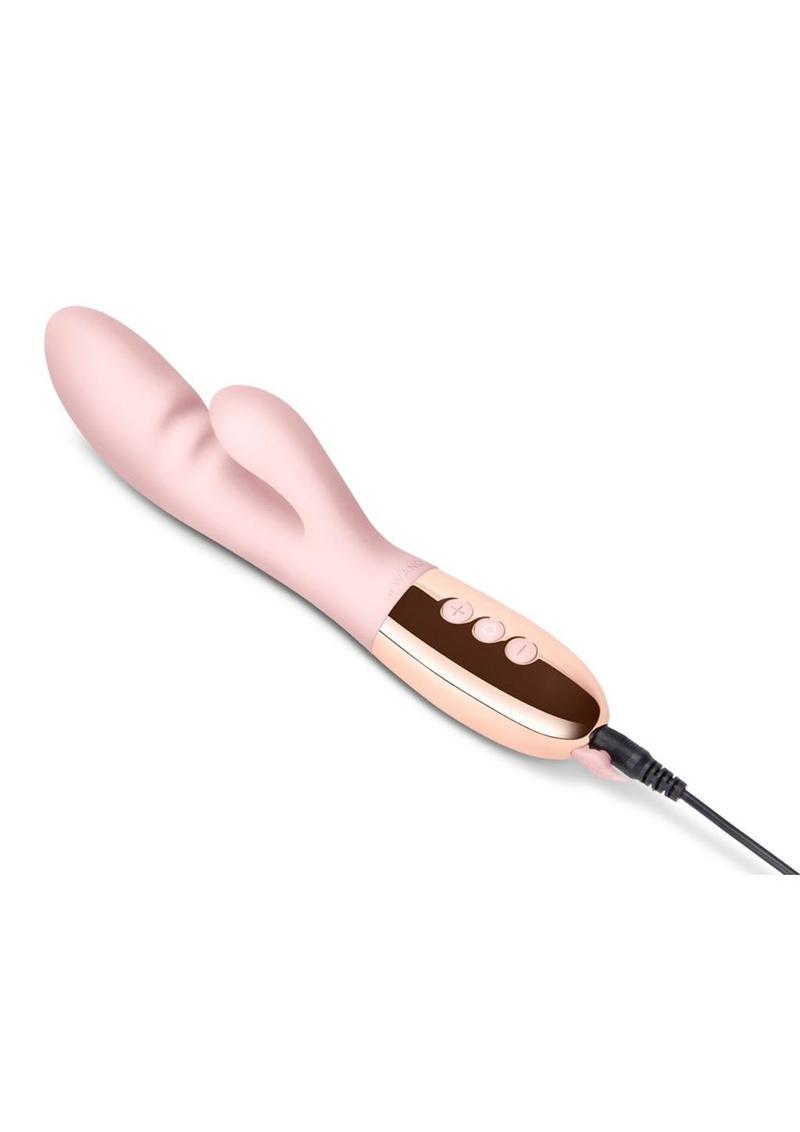 Le Wand Blend Rose Gold Rechargeable Silicone Rabbit Vibrator