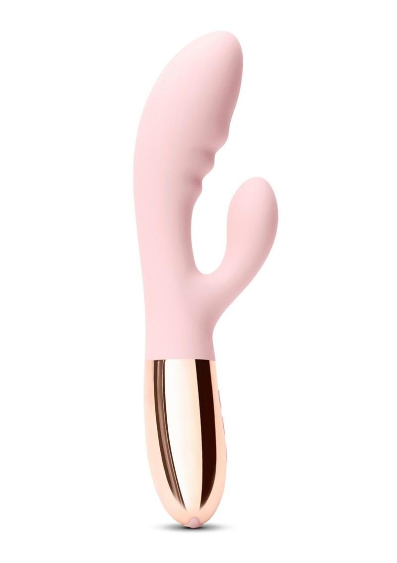 Le Wand Blend Rose Gold Rechargeable Silicone Rabbit Vibrator