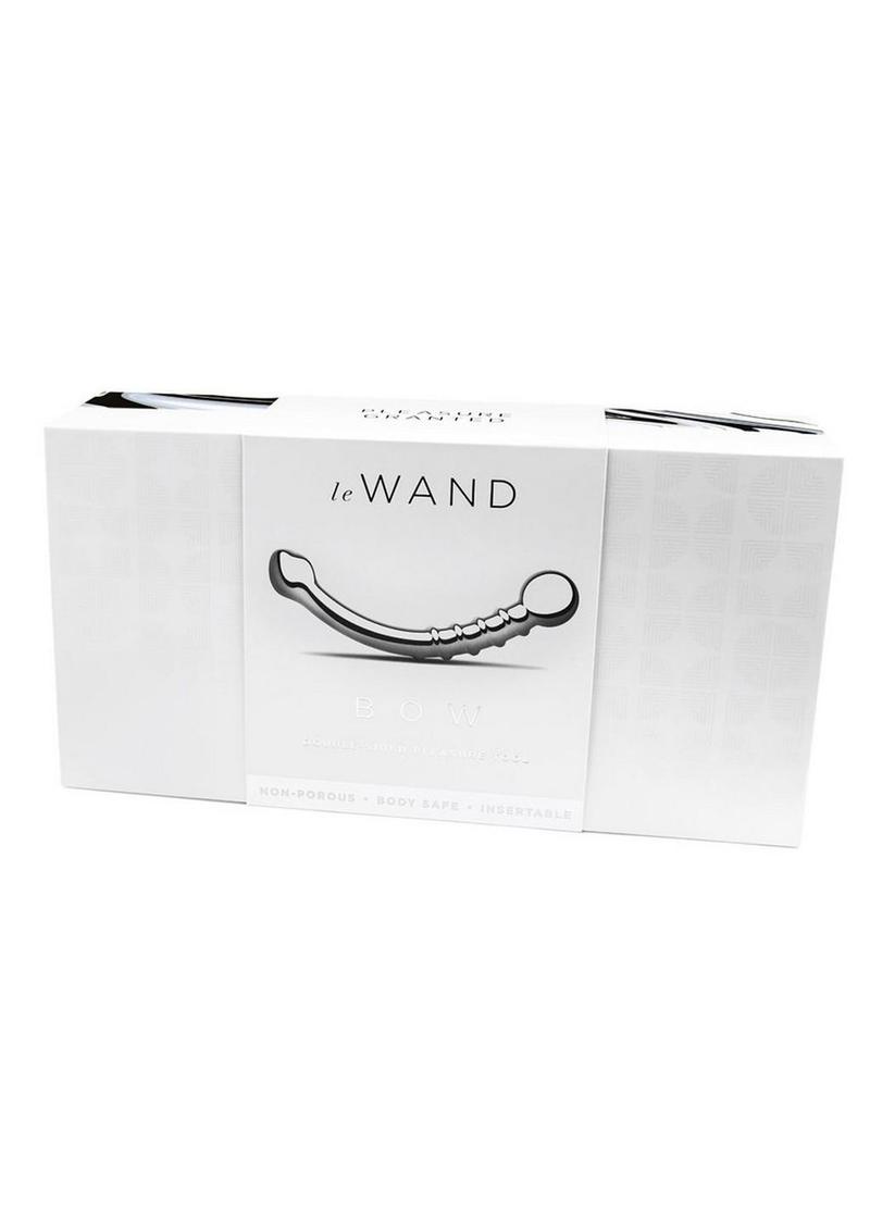 Le Wand Bow Stainless Steel Dual-Ended Dildo
