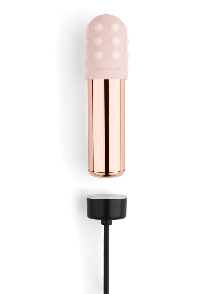 LeWand Bullet Rechargeable Vibrator Textured Silicone
