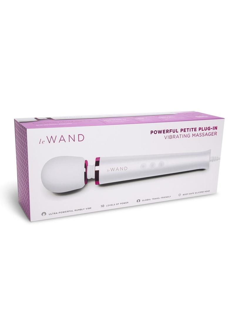Le Wand Powerful Petite Plug-In Vibrating Massager