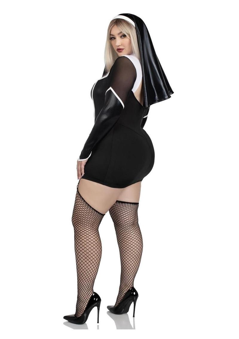 Holy Hottie Nun Costume Set