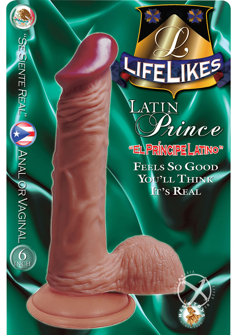 Lifelikes Latin Prince Dildo With Super Suction