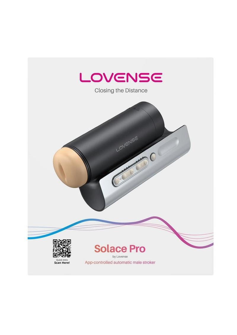 Lovense Solace Pro App-Controlled Automatic Male Stroker