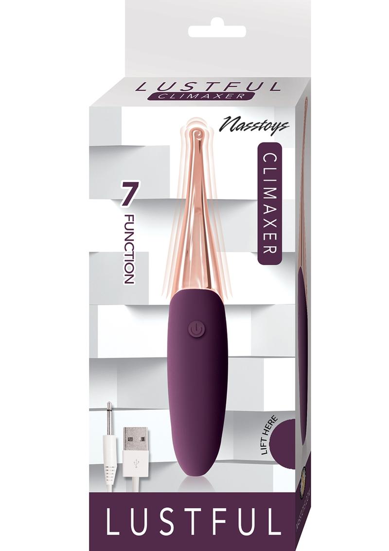Lustful Climaxer - 7 Function Silicone Rechargeable Vibrator