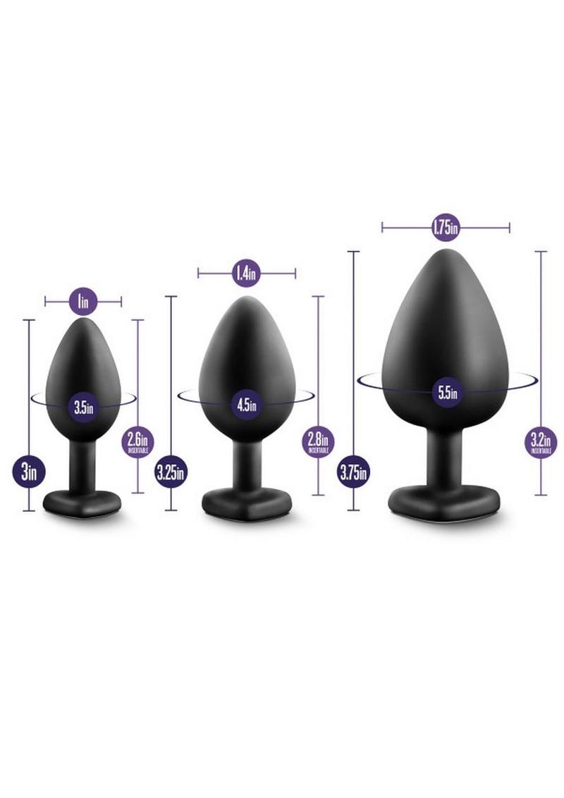 Luxe Bling Butt Silicone Training Kit With White Gems