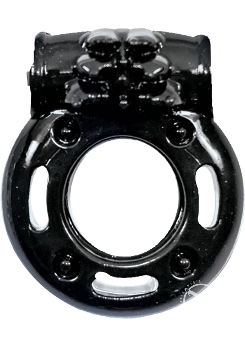 The Macho Stallions Vibrating Cock Ring With Powerful Couples