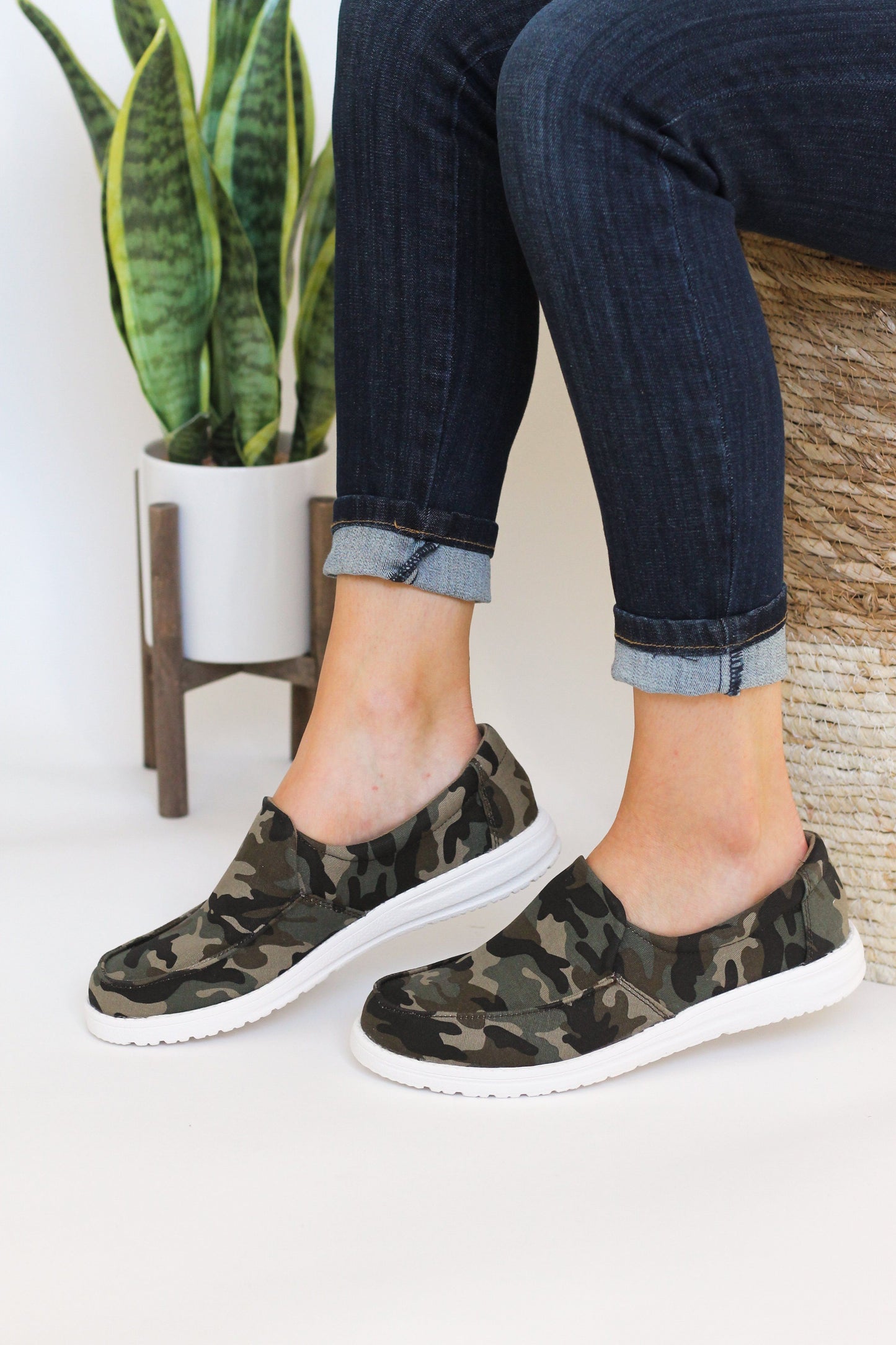 Baskets Maya en camouflage